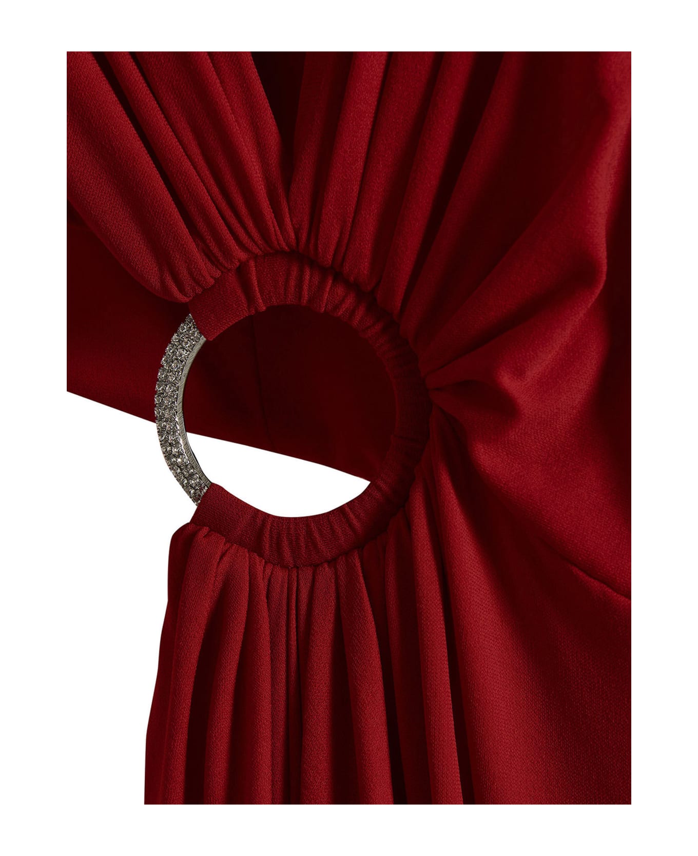 Alexandre Vauthier Cut-out Long Dress - Daring Red