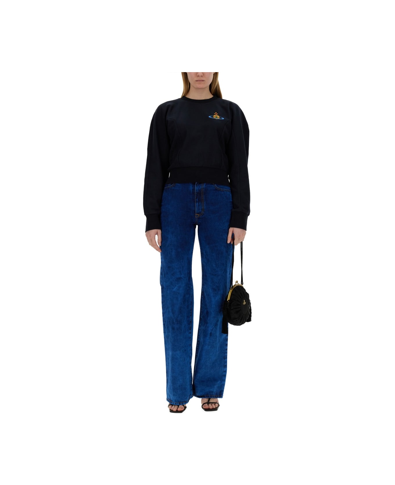Vivienne Westwood Sweatshirt "cynthia" - BLUE