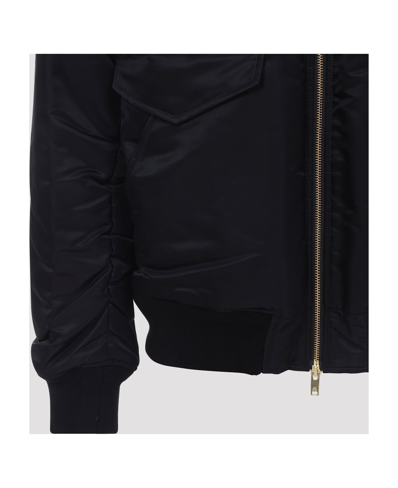 Moose Knuckles Lugo Gold Bomber - Blk W Blk