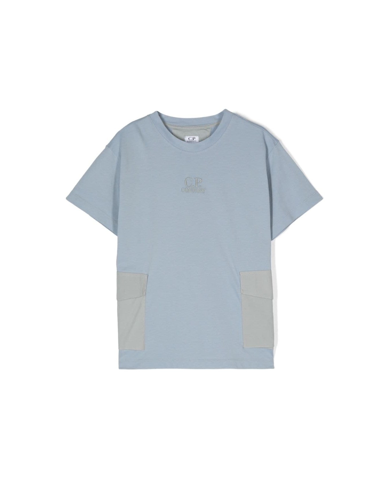 C.P. Company Undersixteen T-shirt Con Logo - Gray Tシャツ＆ポロシャツ