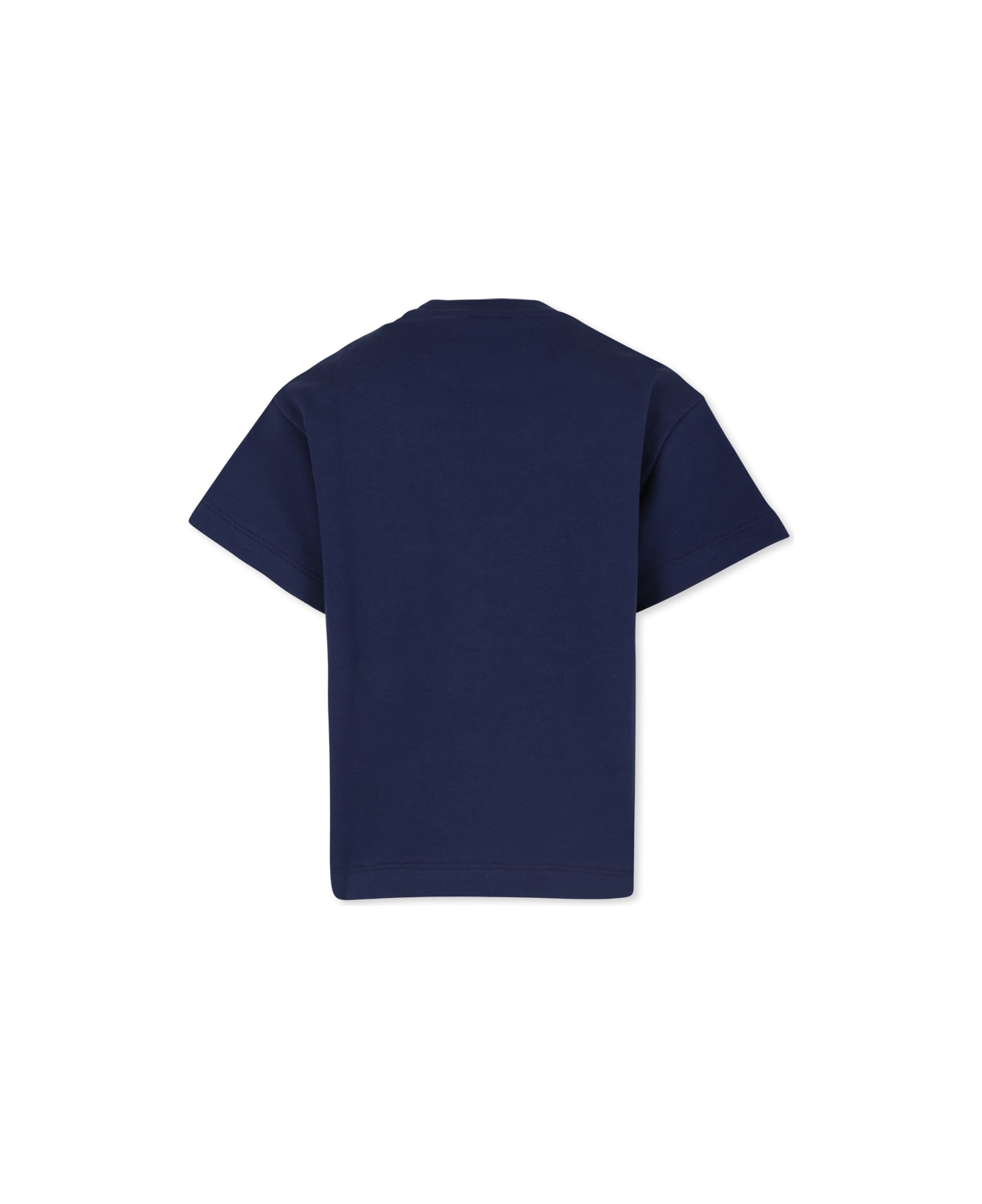 Fendi Blue Sweatshirt For Boy With Logo - Blu