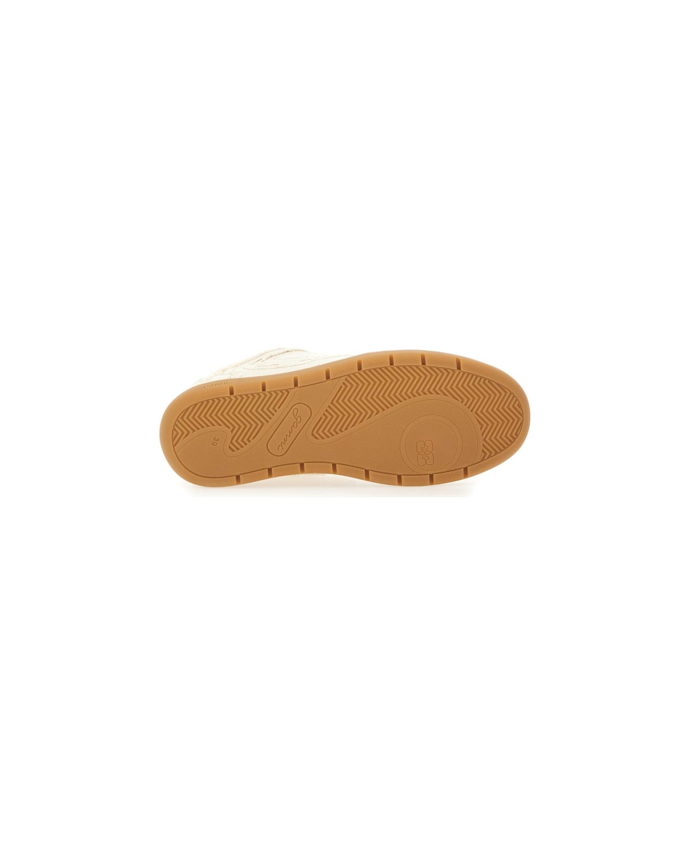 Ganni 08 Canvas Sneaker - WHITE
