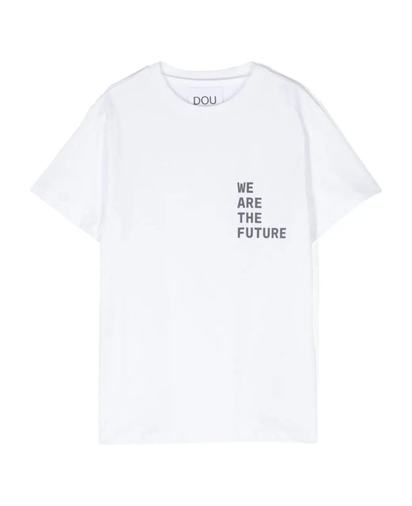 Douuod Dou Dou T-shirts And Polos White - White Tシャツ＆ポロシャツ