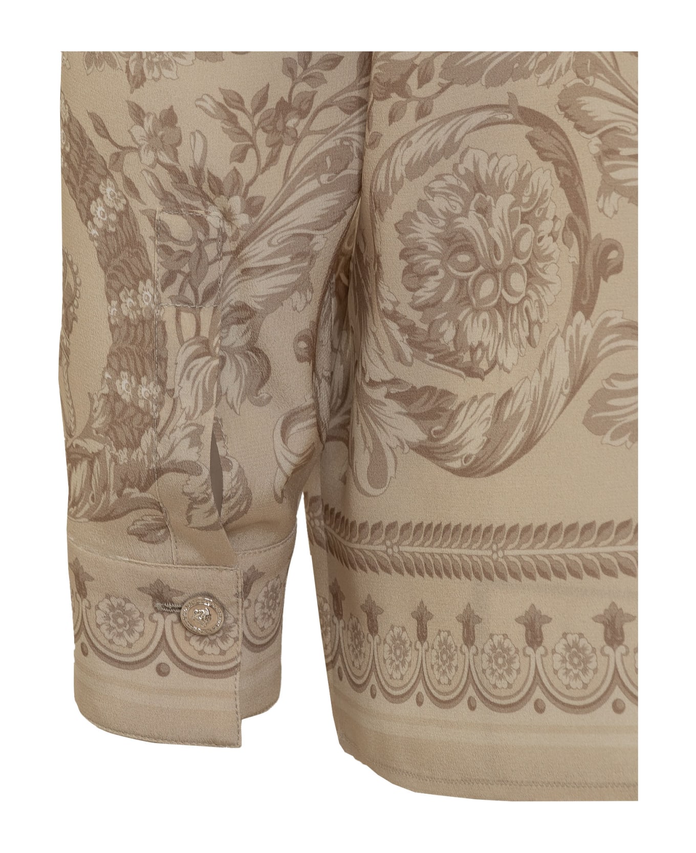Versace 'barocco' Shirt - SAND