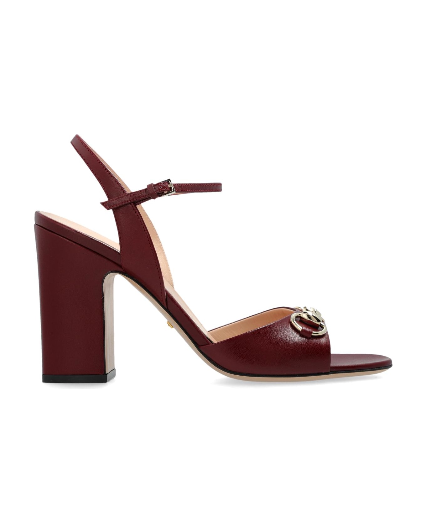 Gucci Heeled Sandals - Bordeaux