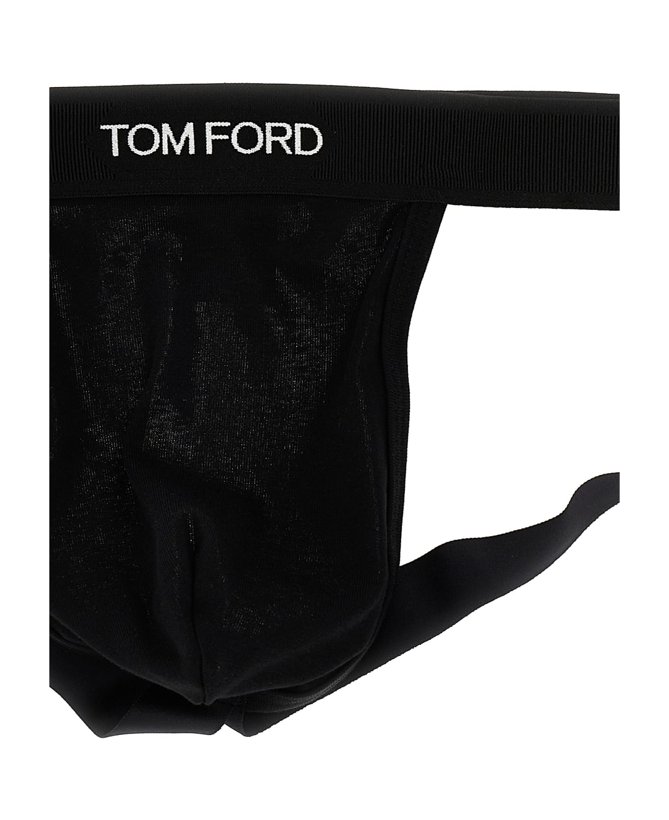 Tom Ford Logo Briefs - Black