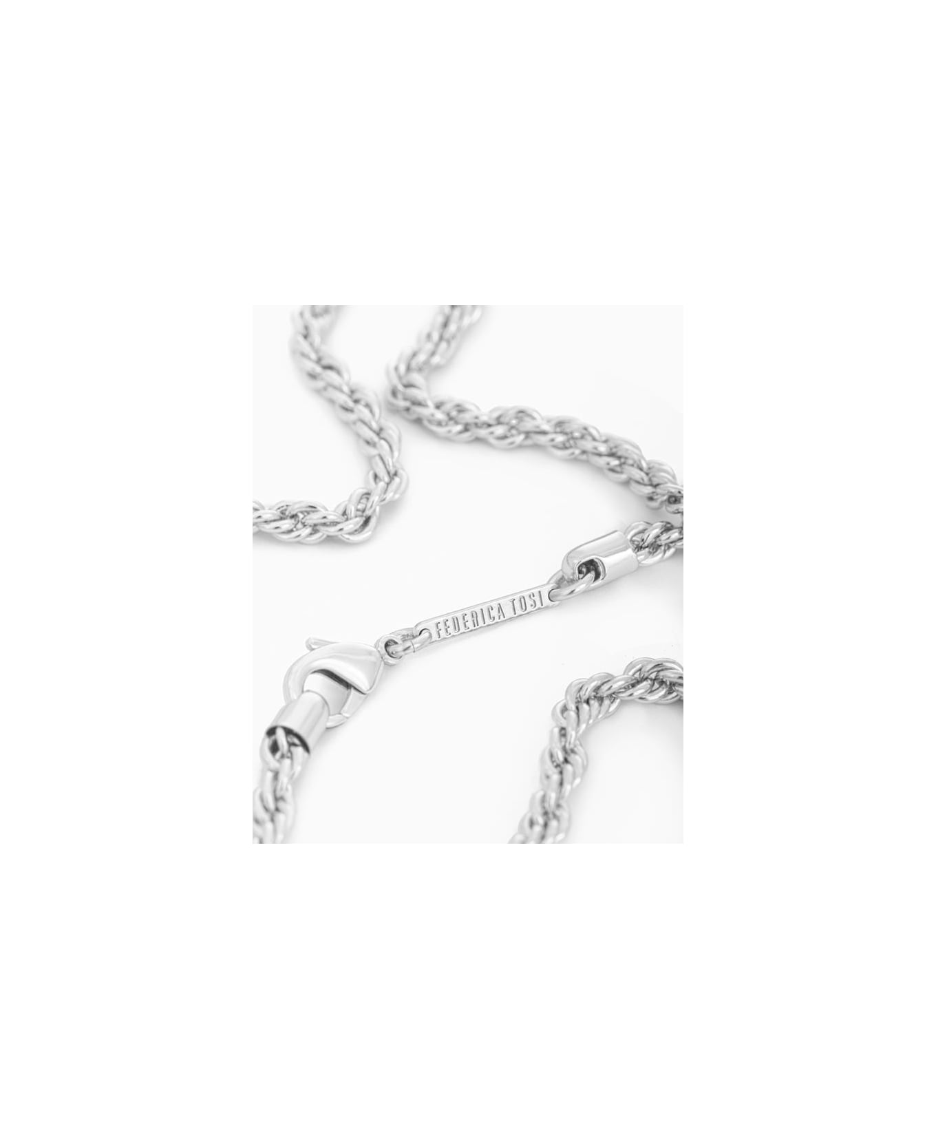 Federica Tosi Lace Long Grace Silver - Silver