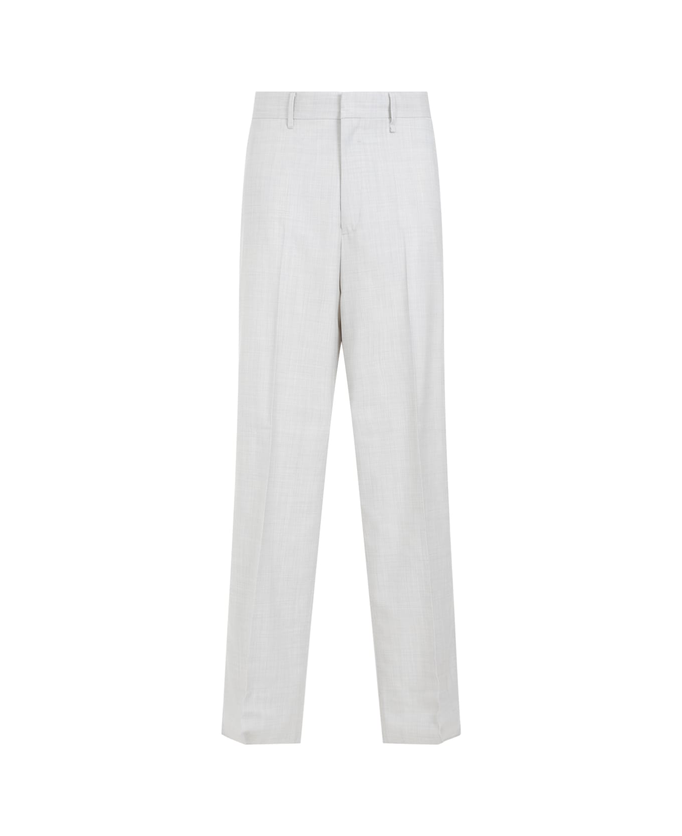 Givenchy Extra Wide Leg Trousers - Chalk White