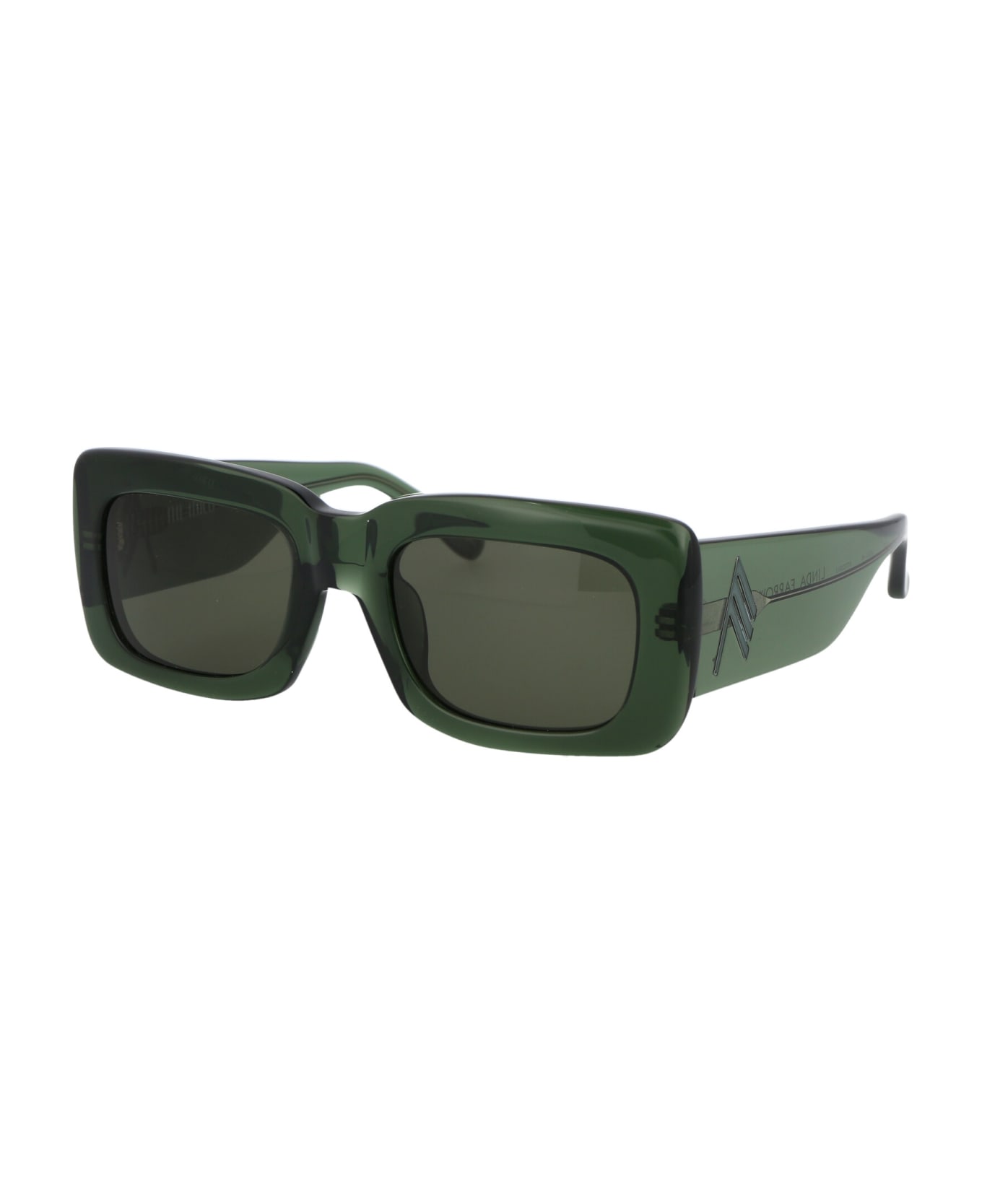 The Attico Marfa Sunglasses - 013 GREEN GREEN GREEN サングラス