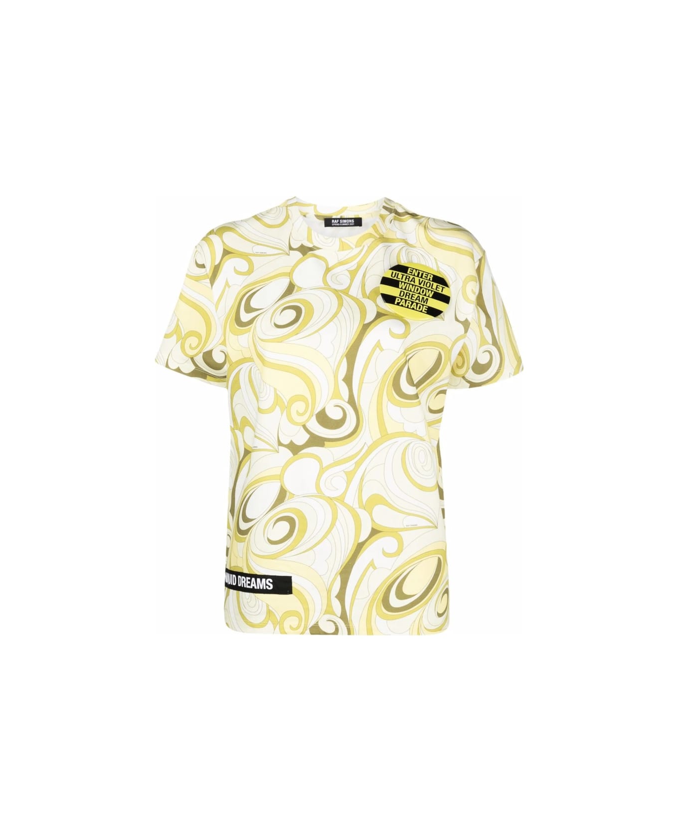 Raf Simons T-shirt - YELLOW/GREEN