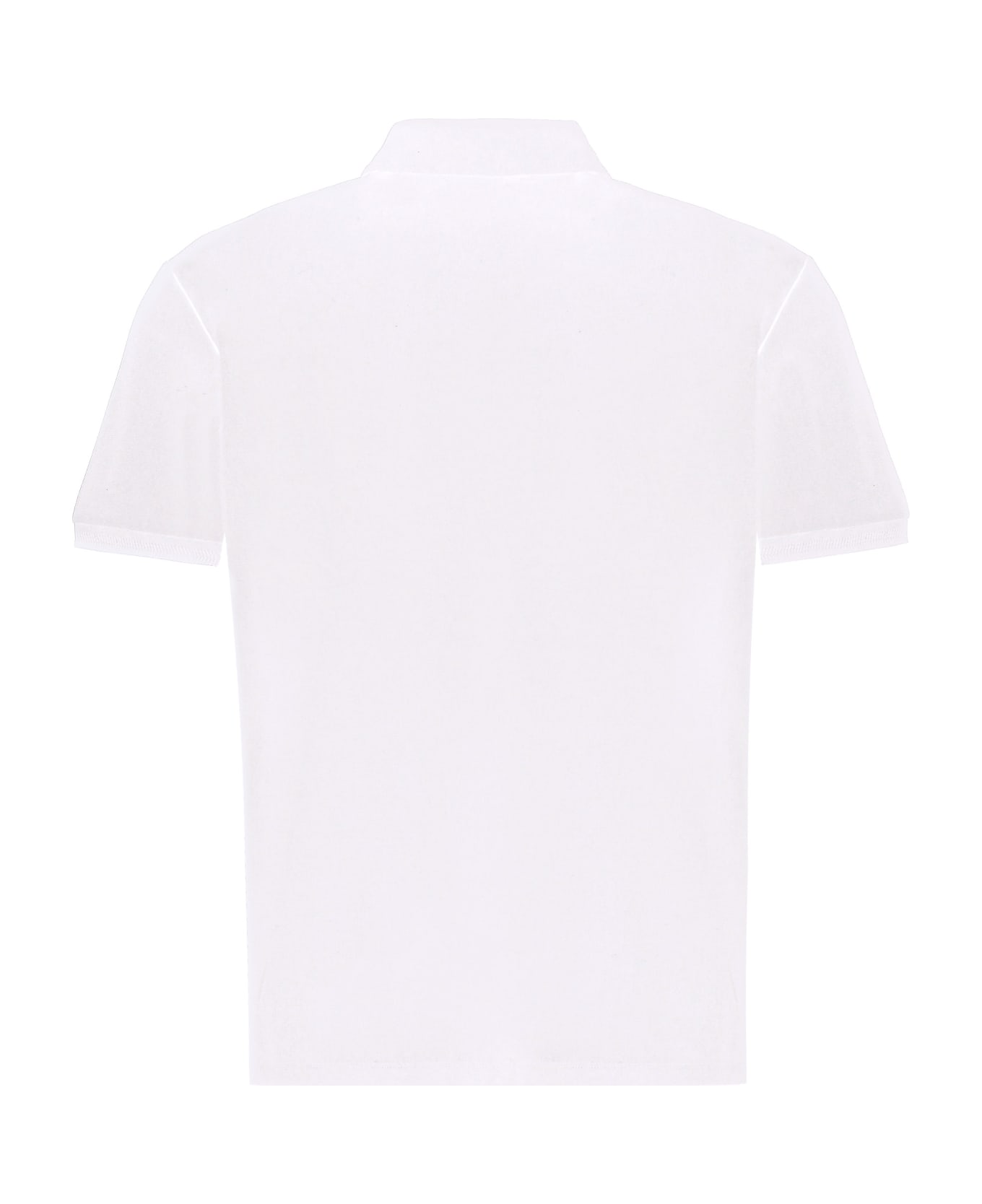Ami Alexandre Mattiussi Cotton-piqué Polo Shirt - White
