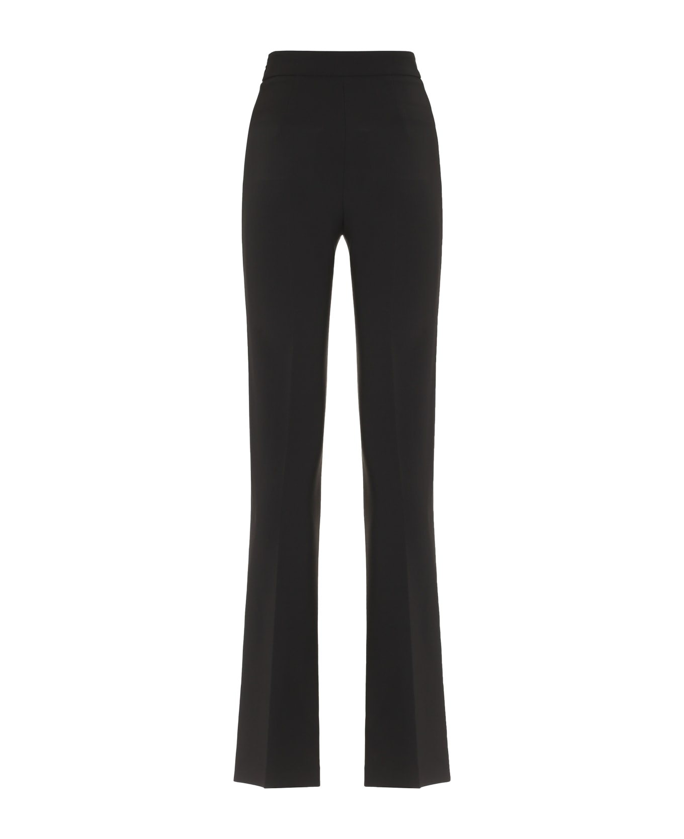 Elisabetta Franchi Black Elegant Trousers - black ボトムス