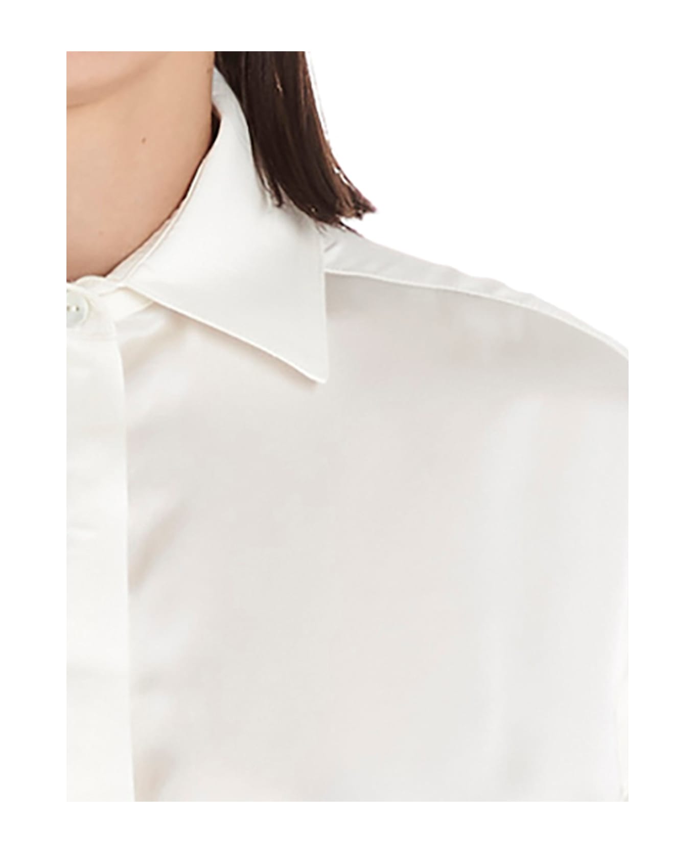 Di.La3 Pari
 Oversize Shirt - White