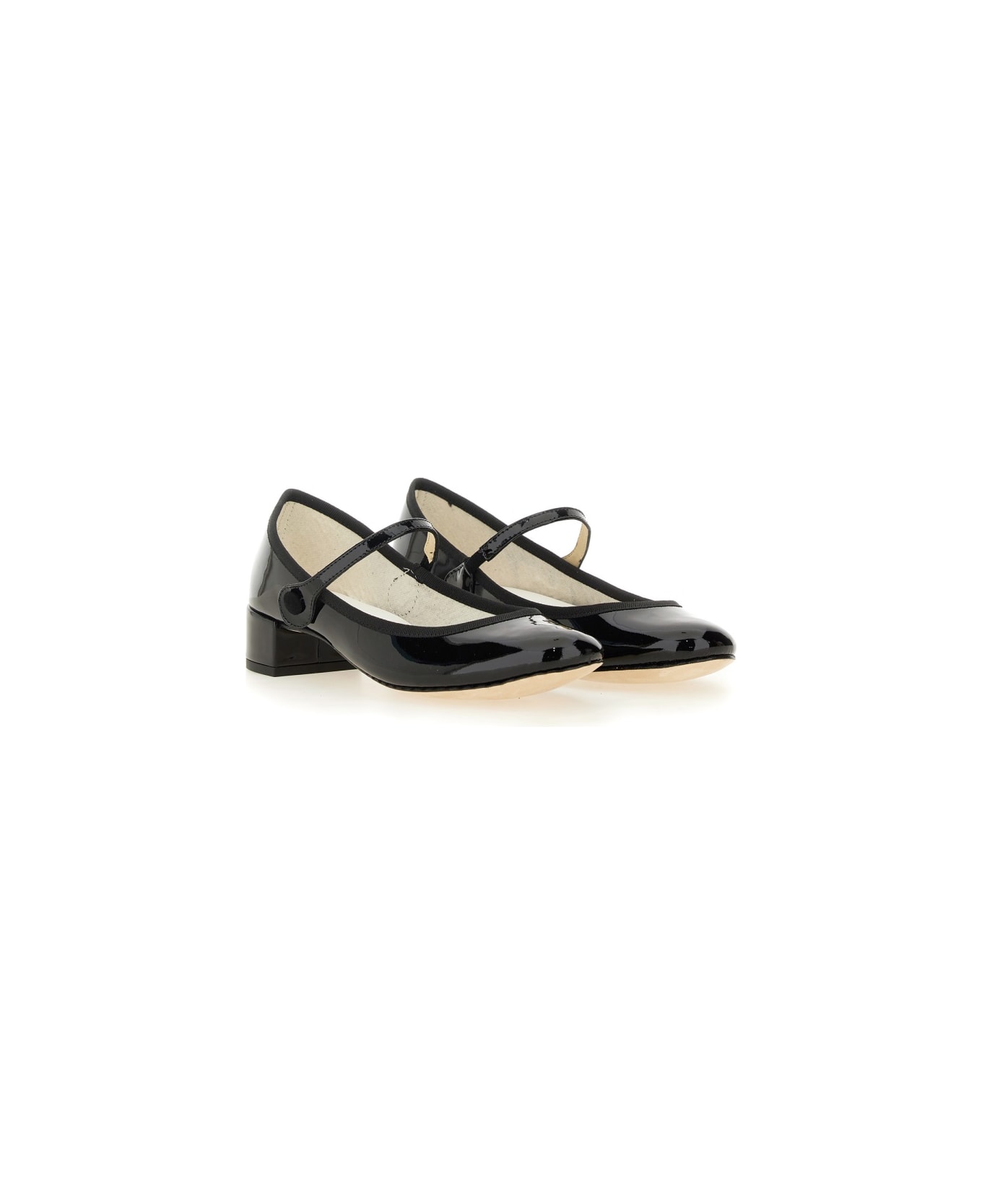 Repetto Pump Mary Jane "rose" - BLACK