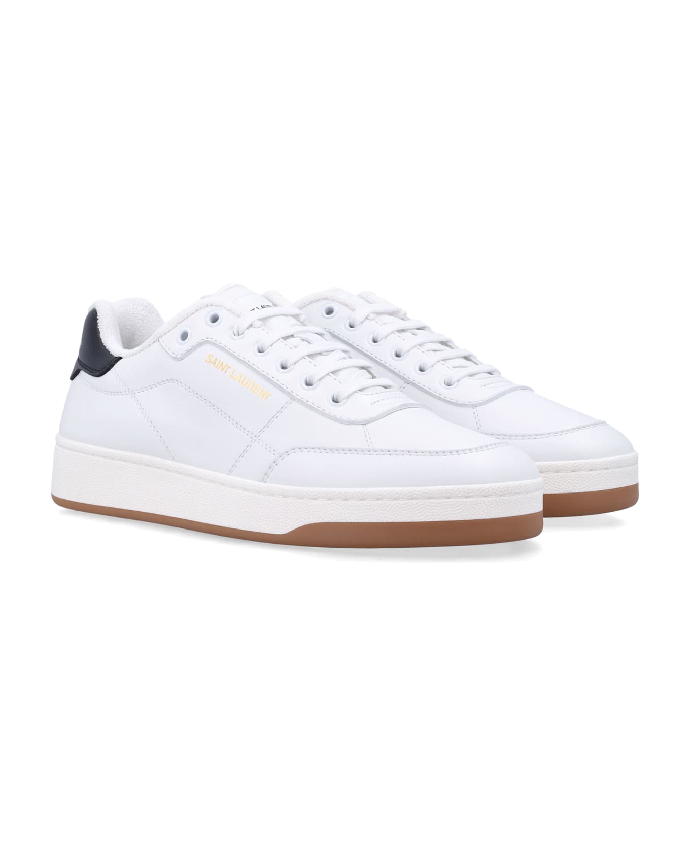 Saint Laurent Sl/61 Sneakers - WHITE/BLACK