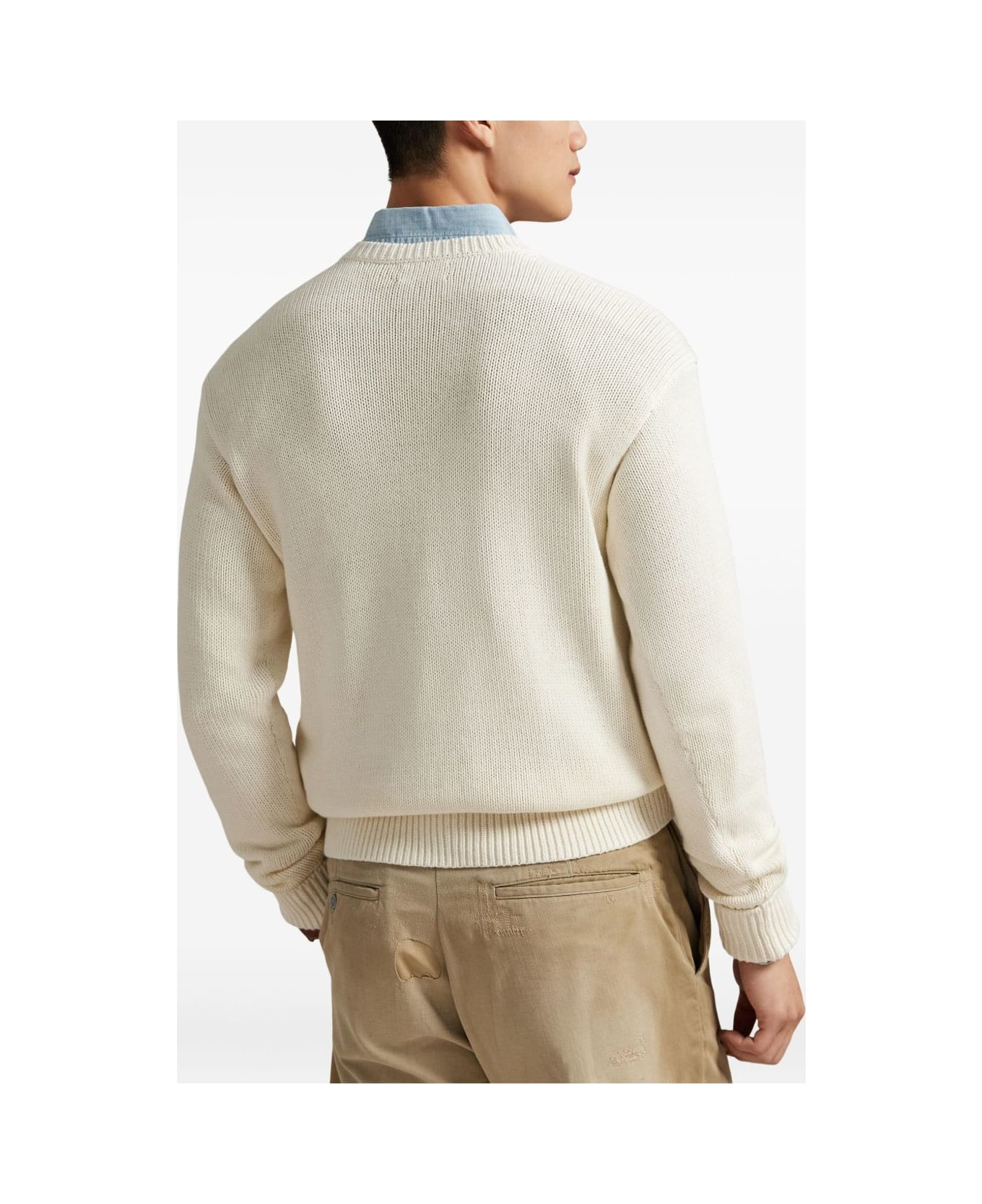 Ralph Lauren Polo Ralph Lauren Polo Pony Sweater - CLUBHOUSE CREAM
