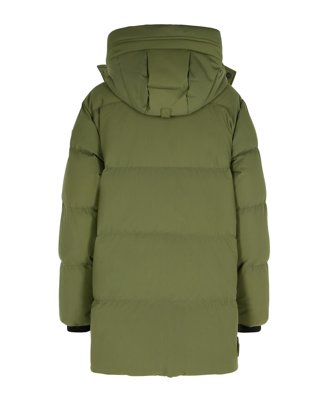 Moose Knuckles 'chelia 3q' Green Nylon Blend Parka - Green