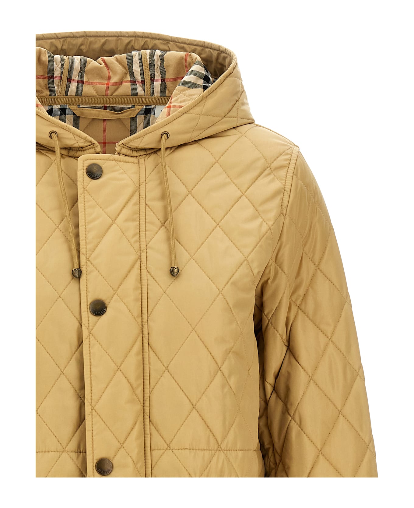 Burberry Jacket Stitching - FLAX