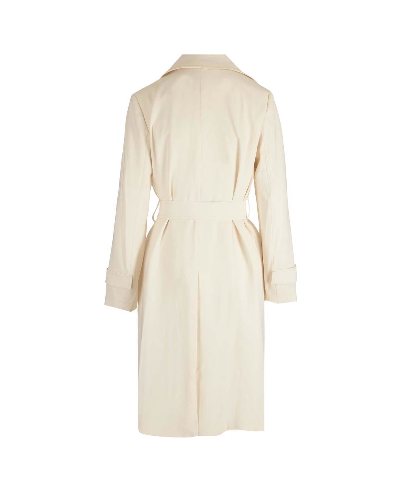 Theory Oaklane Trench Belted Coat - Ivory コート