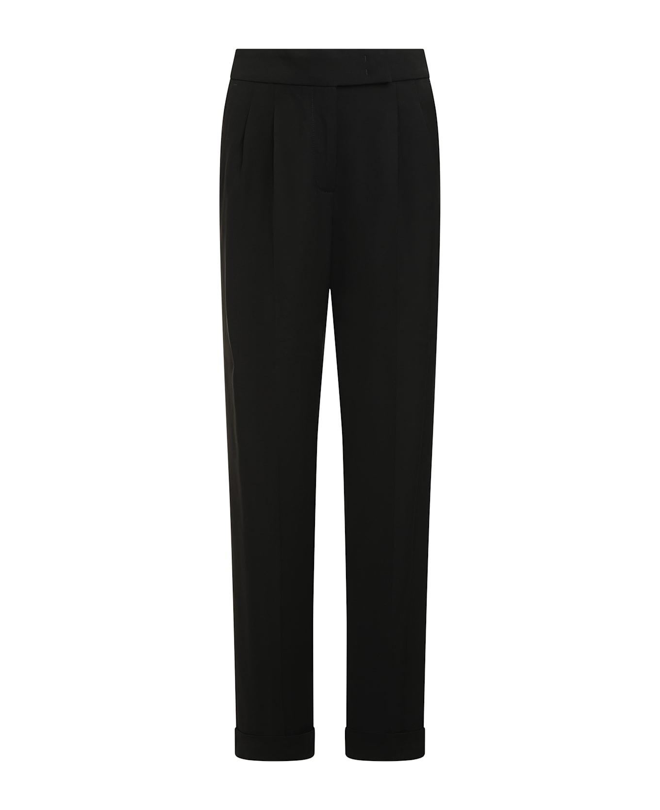 Peserico Viscose Trousers - Black