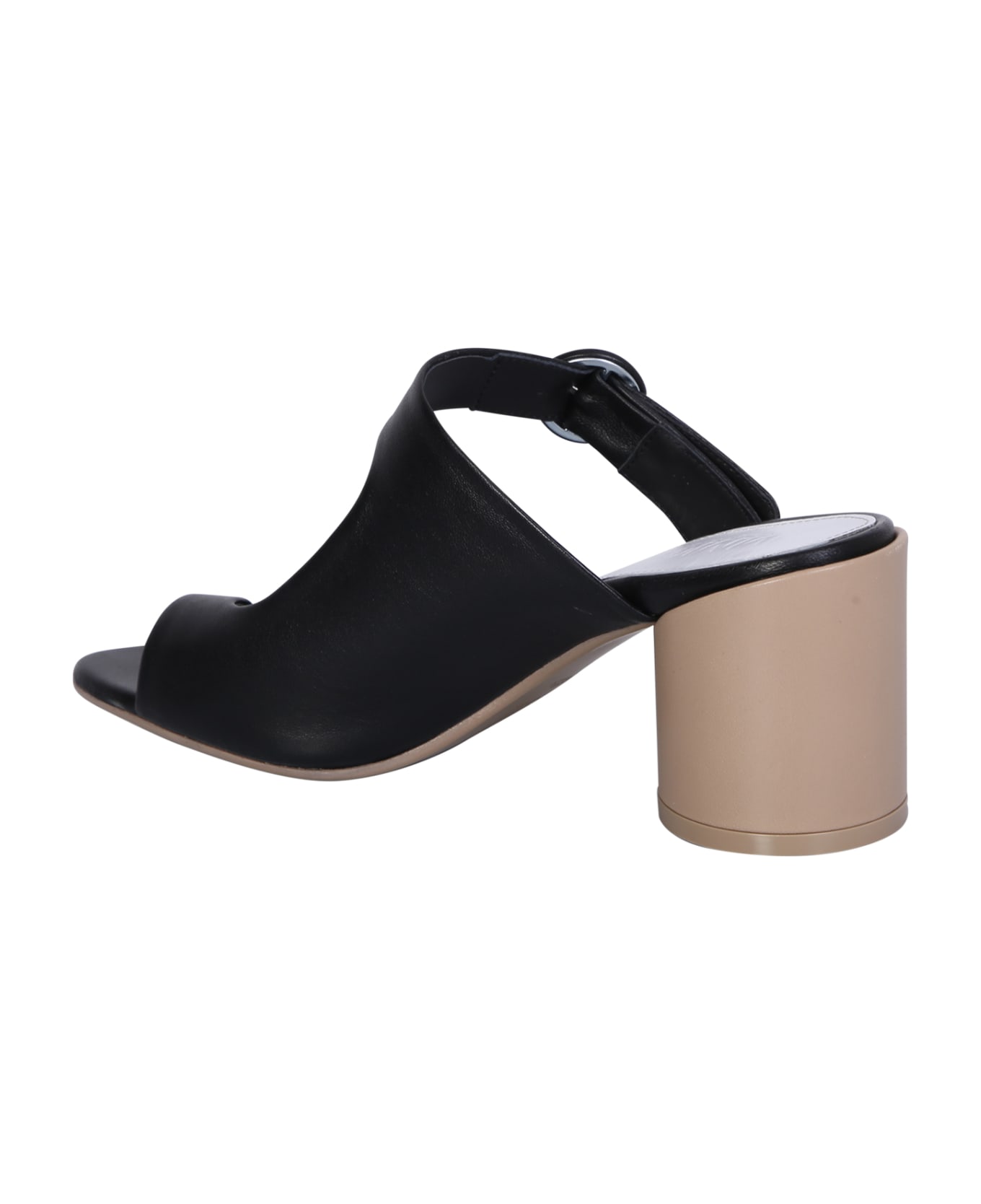MM6 Maison Margiela Asymmetric-toe Sandals - Black