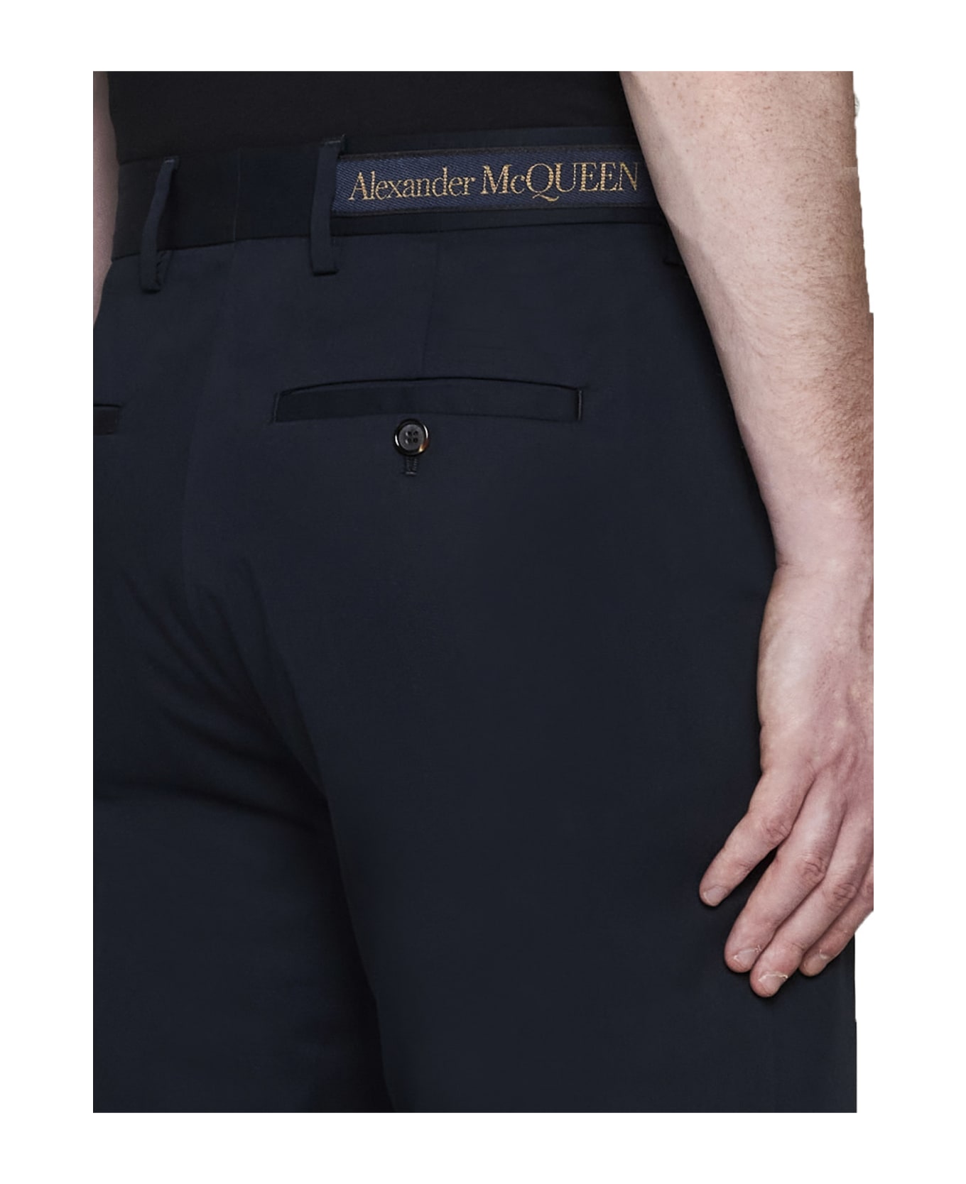 Alexander McQueen Pants - Blue