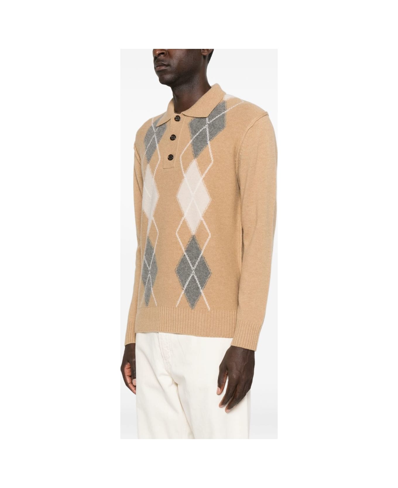 Paolo Pecora Beige Sweater - Beige