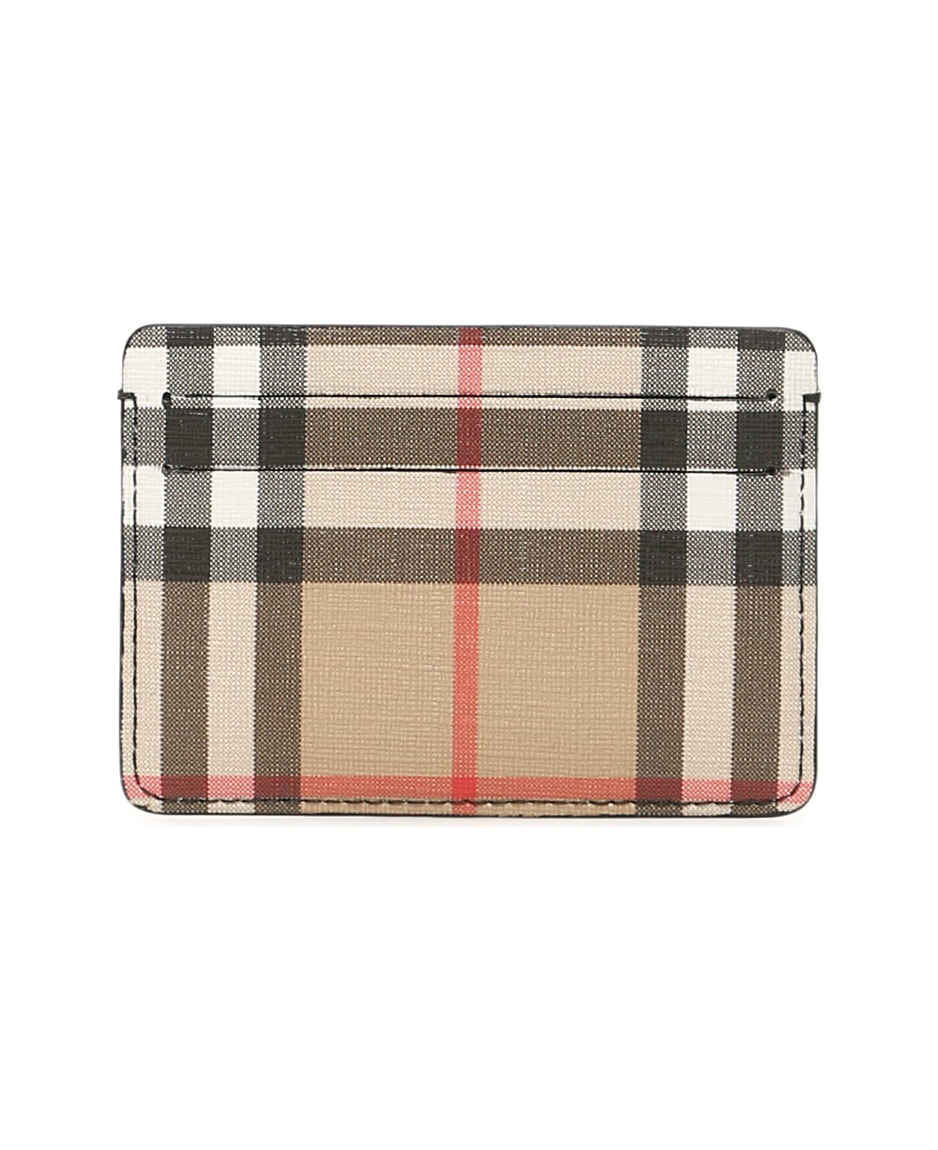 Burberry Vintage Check Cardholder - BLACK (Beige)