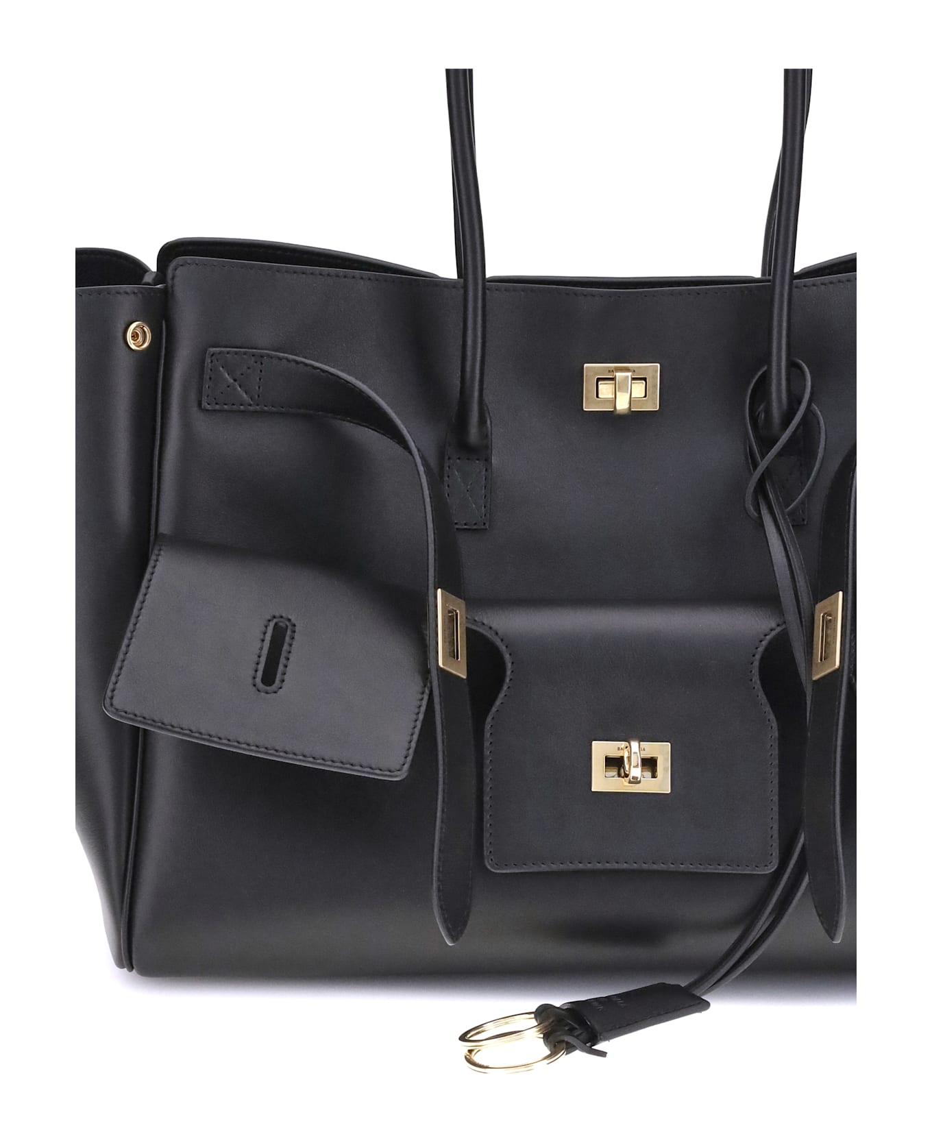 Balenciaga Bel Air Medium Shoulder Bag - Black
