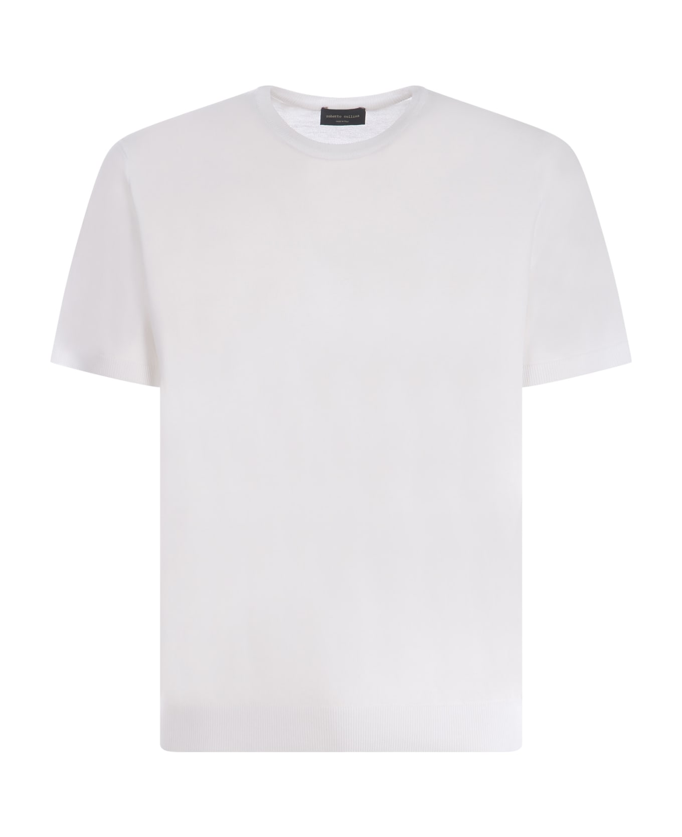 Roberto Collina T-shirt Roberto Collina In Cotton - Bianco