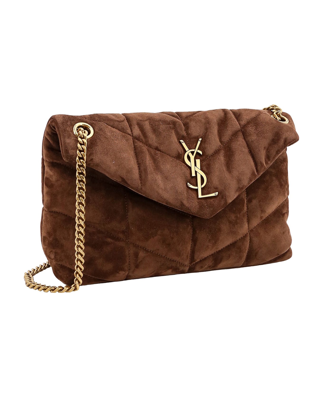 Saint Laurent Puffer Small - Crossbody bag for Woman - Brown -  5774761U807-2358