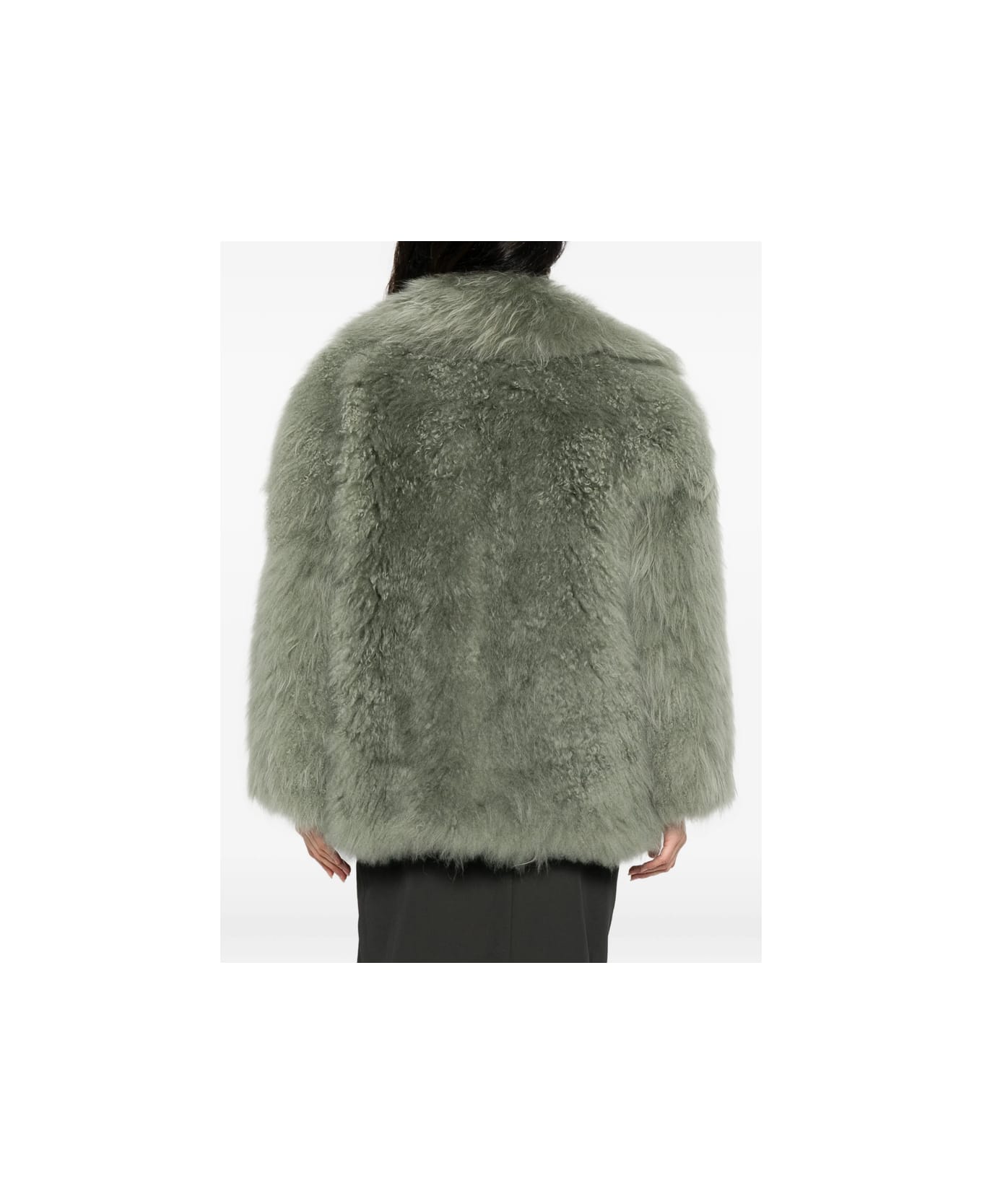 Salvatore Santoro Leather Outerwear - GREEN