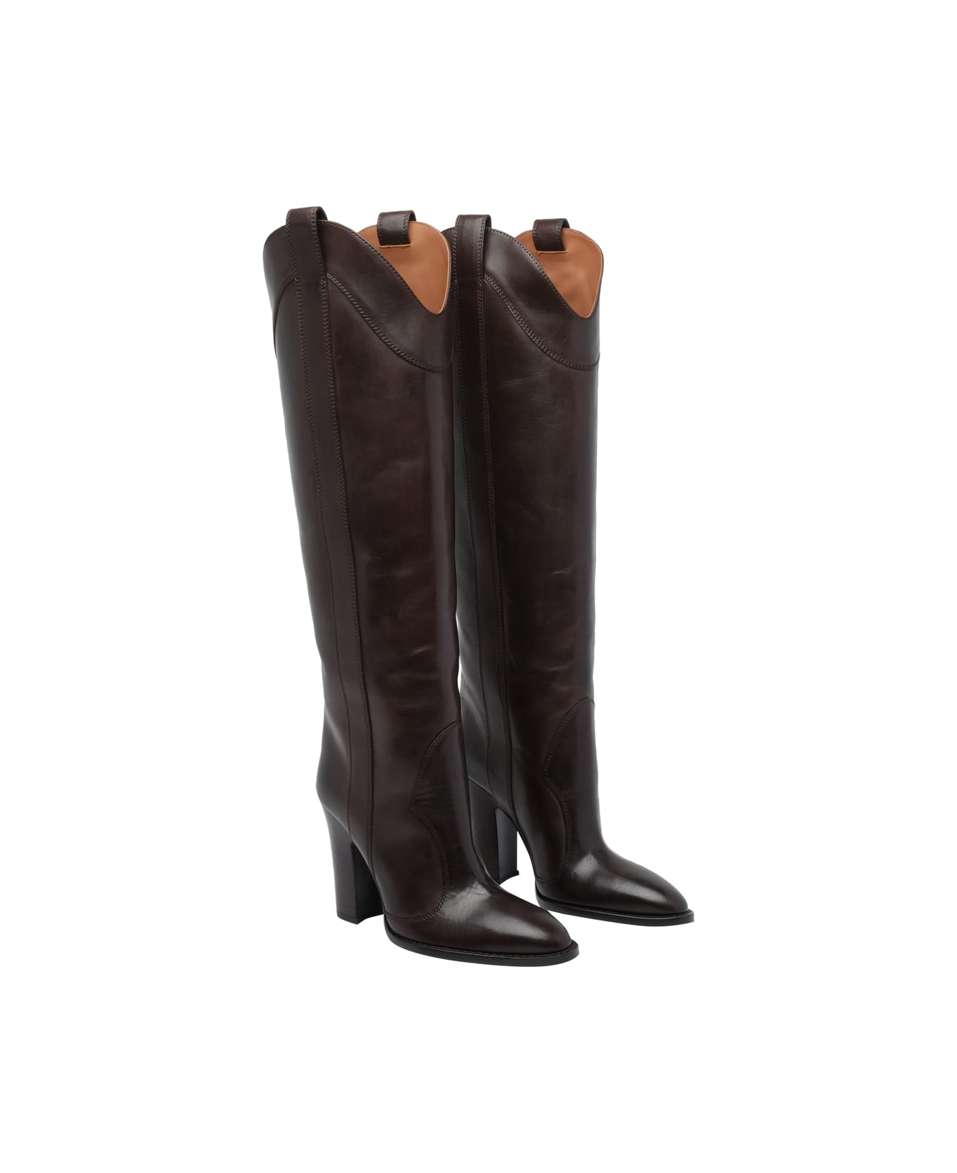Paris Texas Lavinia Western Boots - Brown