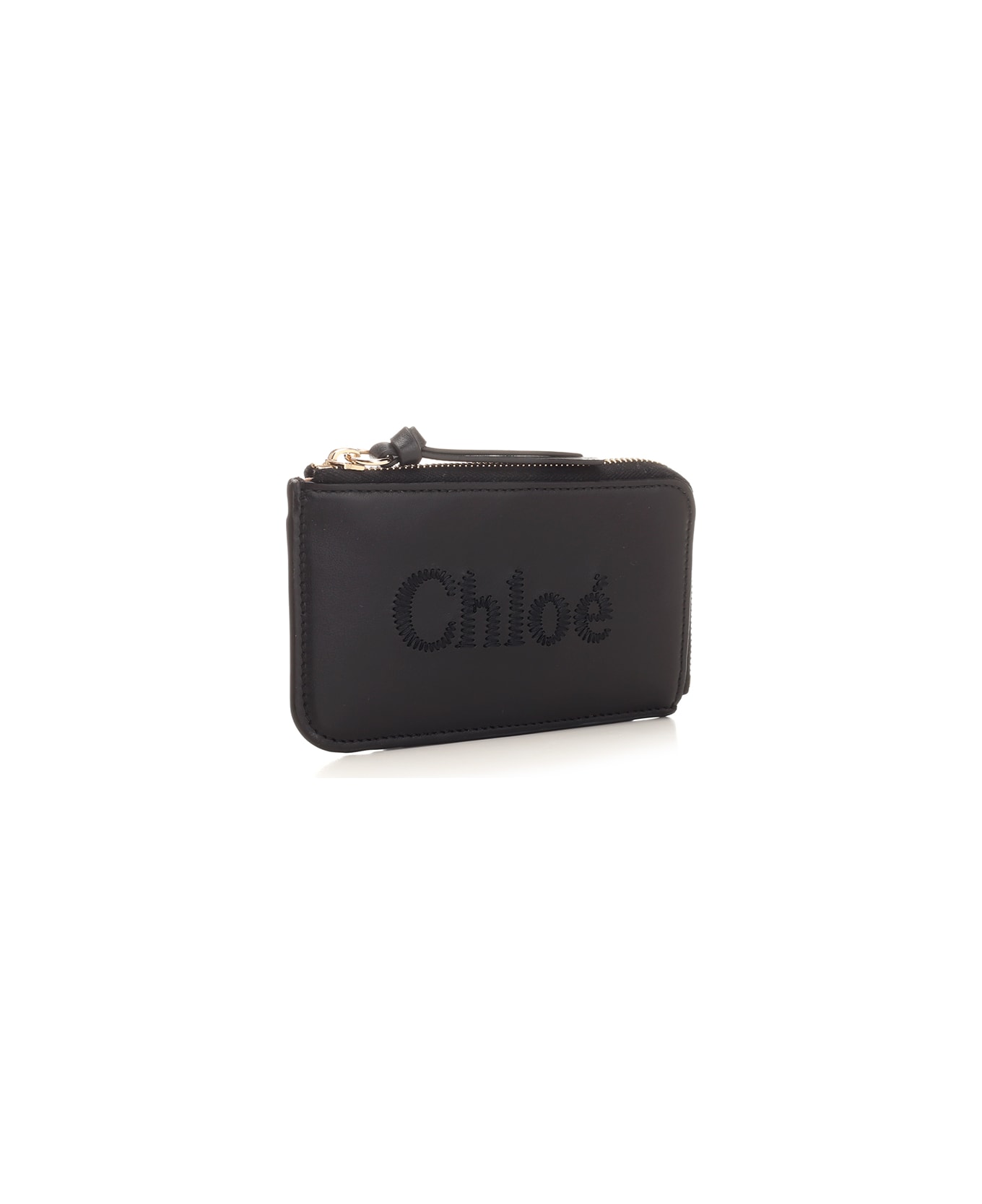 Chloé Black 'chloè Sense' Card Holder - Black