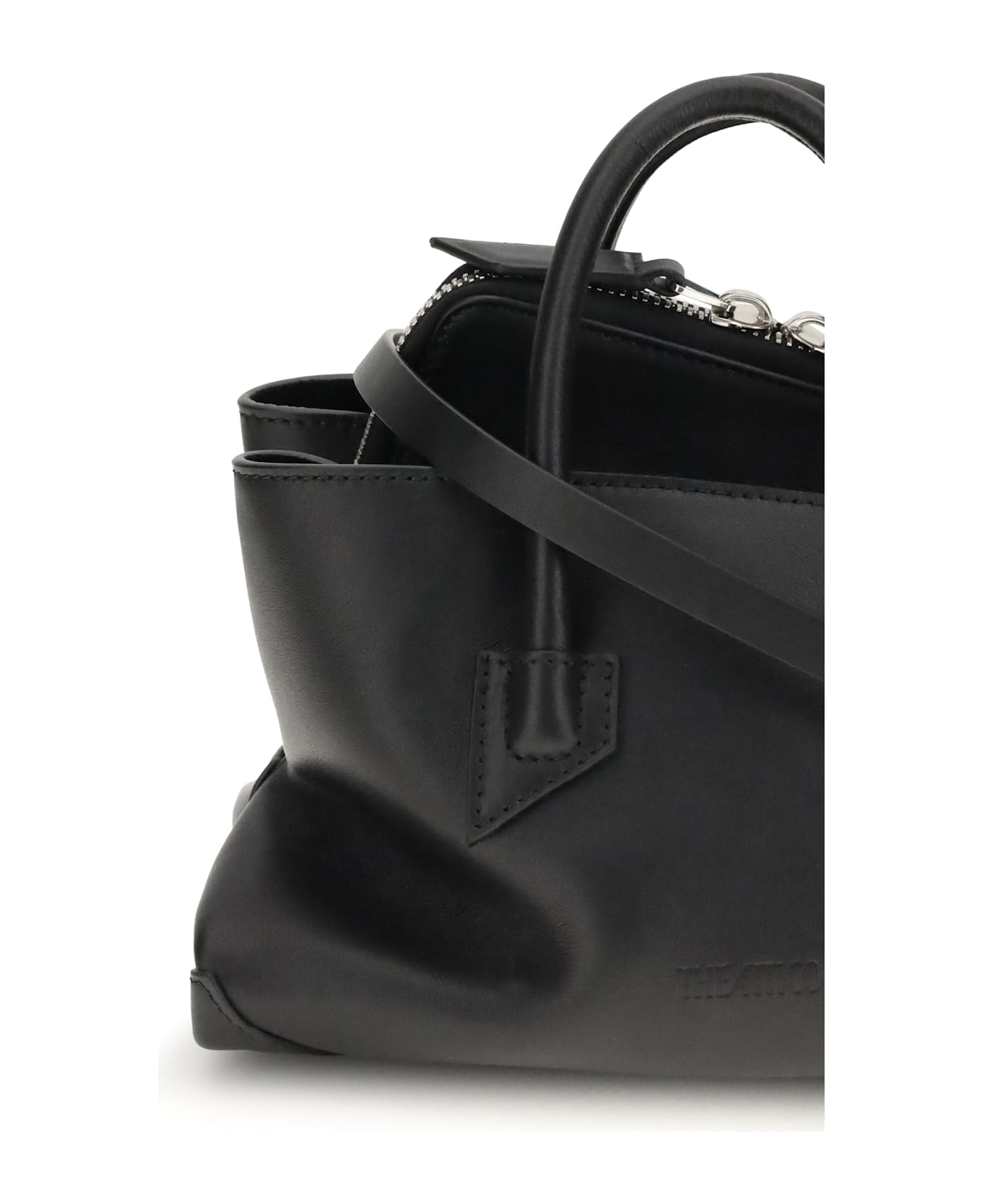 The Attico La Passeggiata Mini Leather Handbag