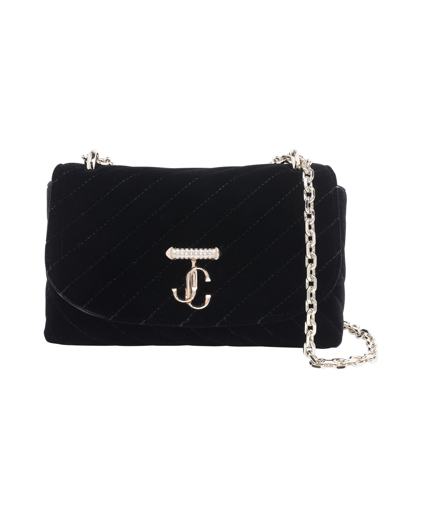 Jimmy Choo Curve Crossbody Bag - Black
