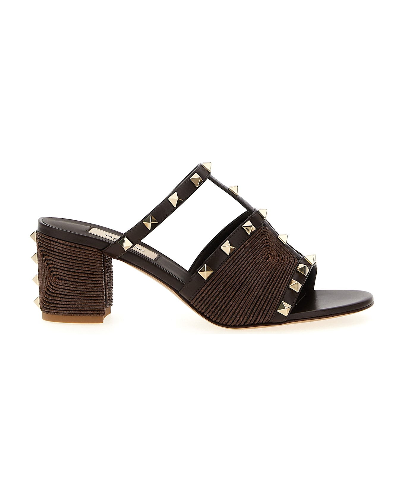 Valentino Garavani 'rockstud' Sandals - Brown