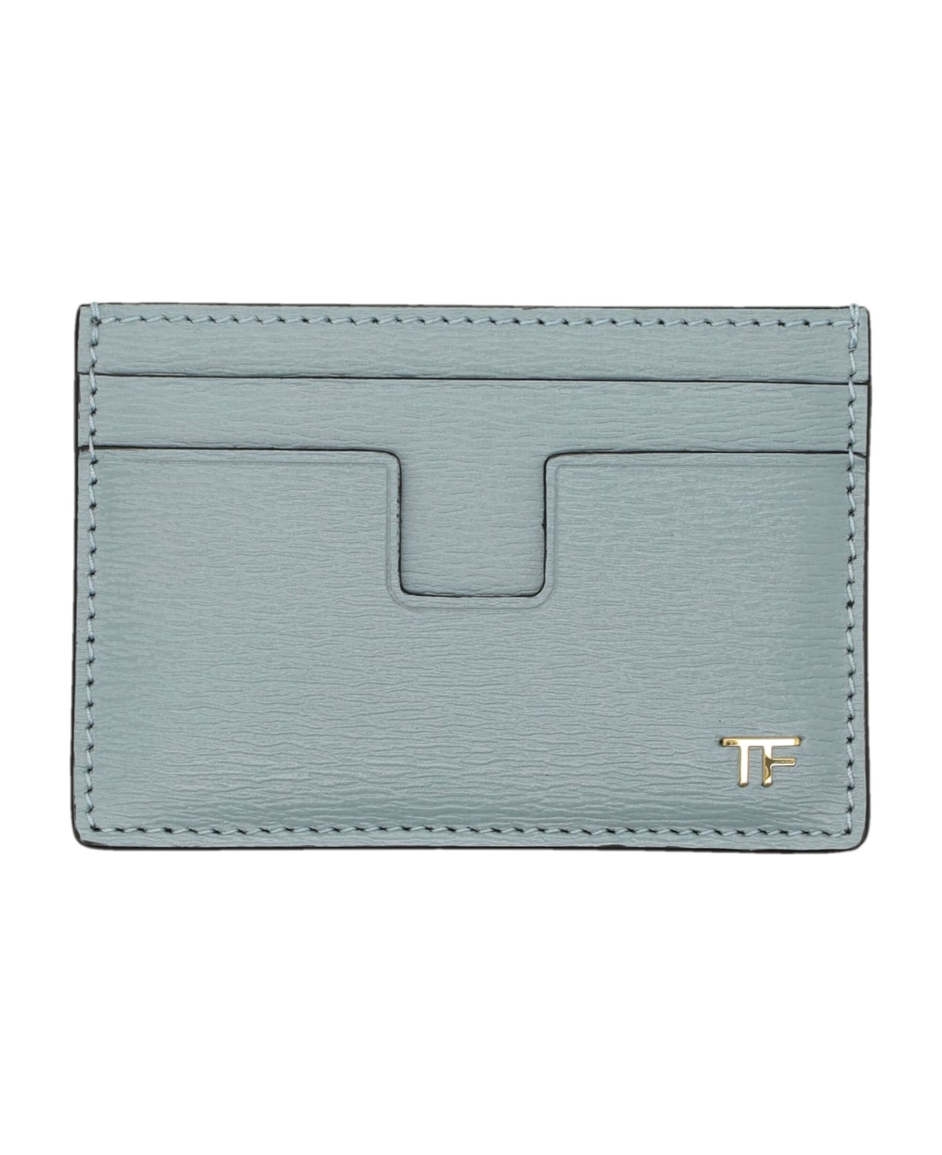 Tom Ford Saffiano Cardholder - SKY BLUE