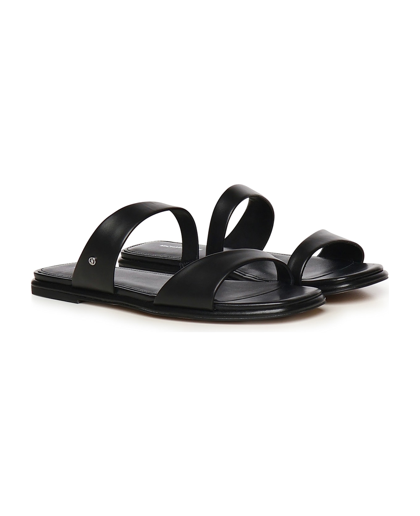 MICHAEL Michael Kors Sandals With Double Strap - Black