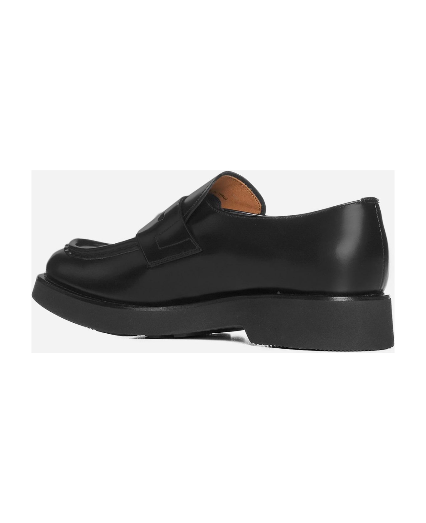 Church's Lynton Leather Penny Loafers - Aab Black フラットシューズ
