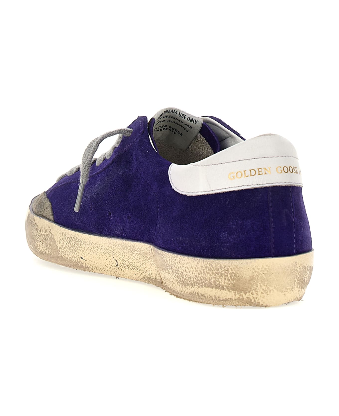 Golden Goose 'superstar' Sneakers - IRIS/WHITE/GREY