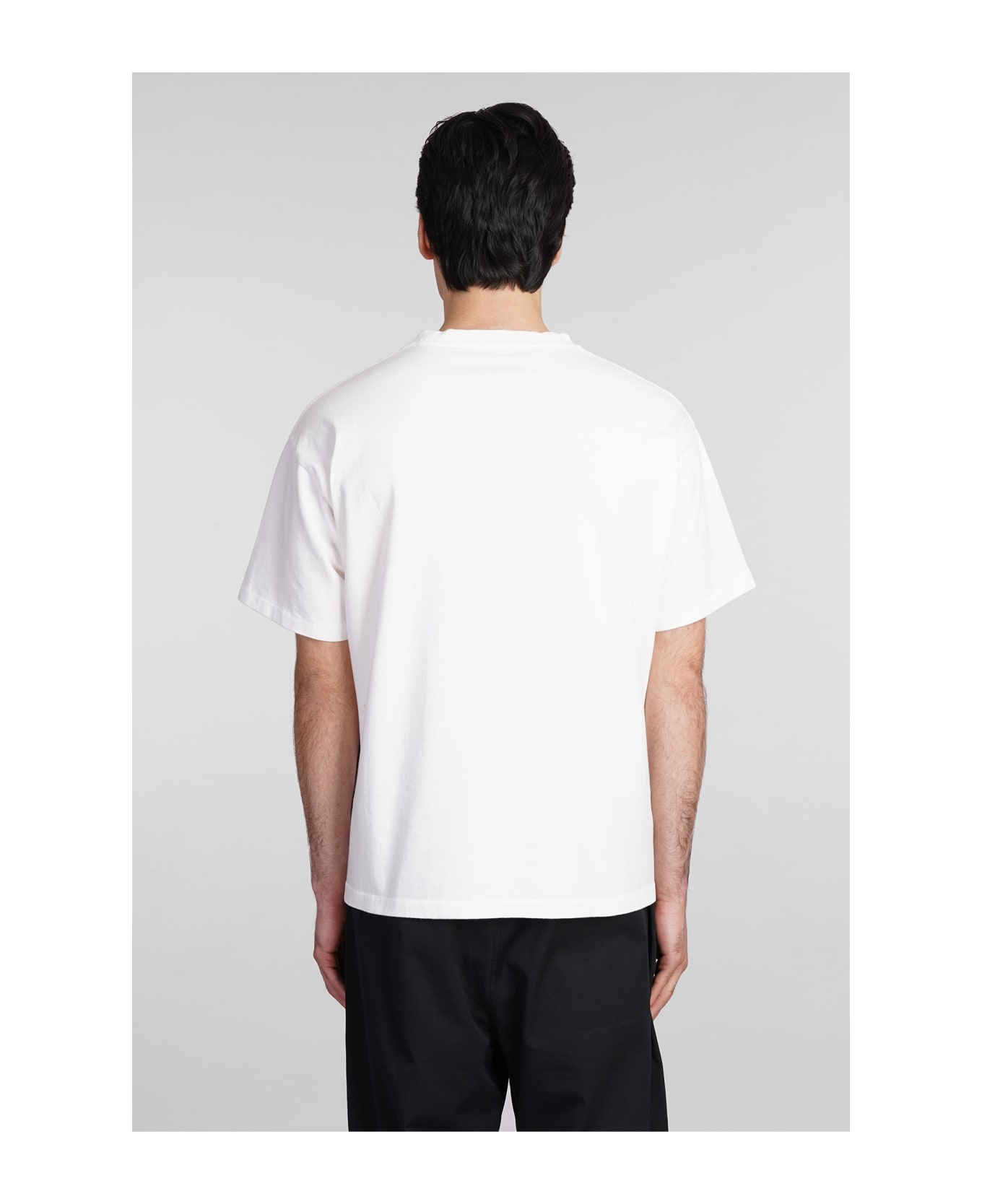 Bode T-shirt In White Cotton - white