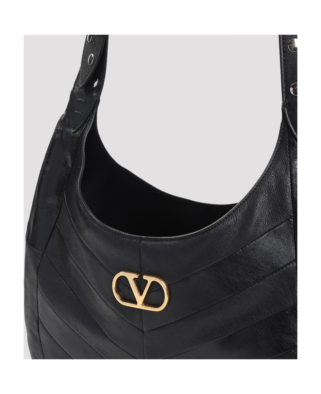 Valentino Garavani Hobo Shoulder Bag - No Nero