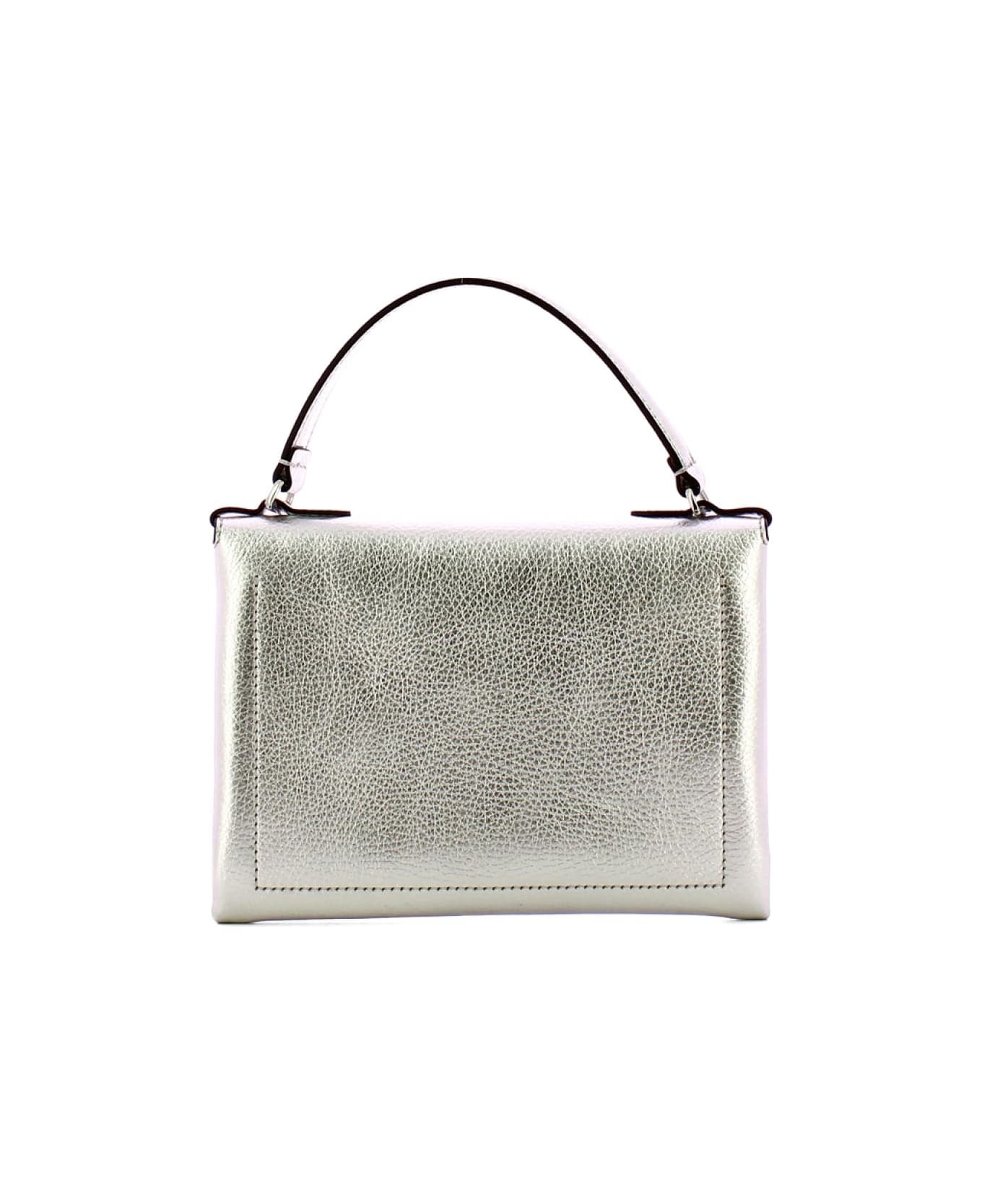 Coccinelle Arlettis Mini Handbag - Silver