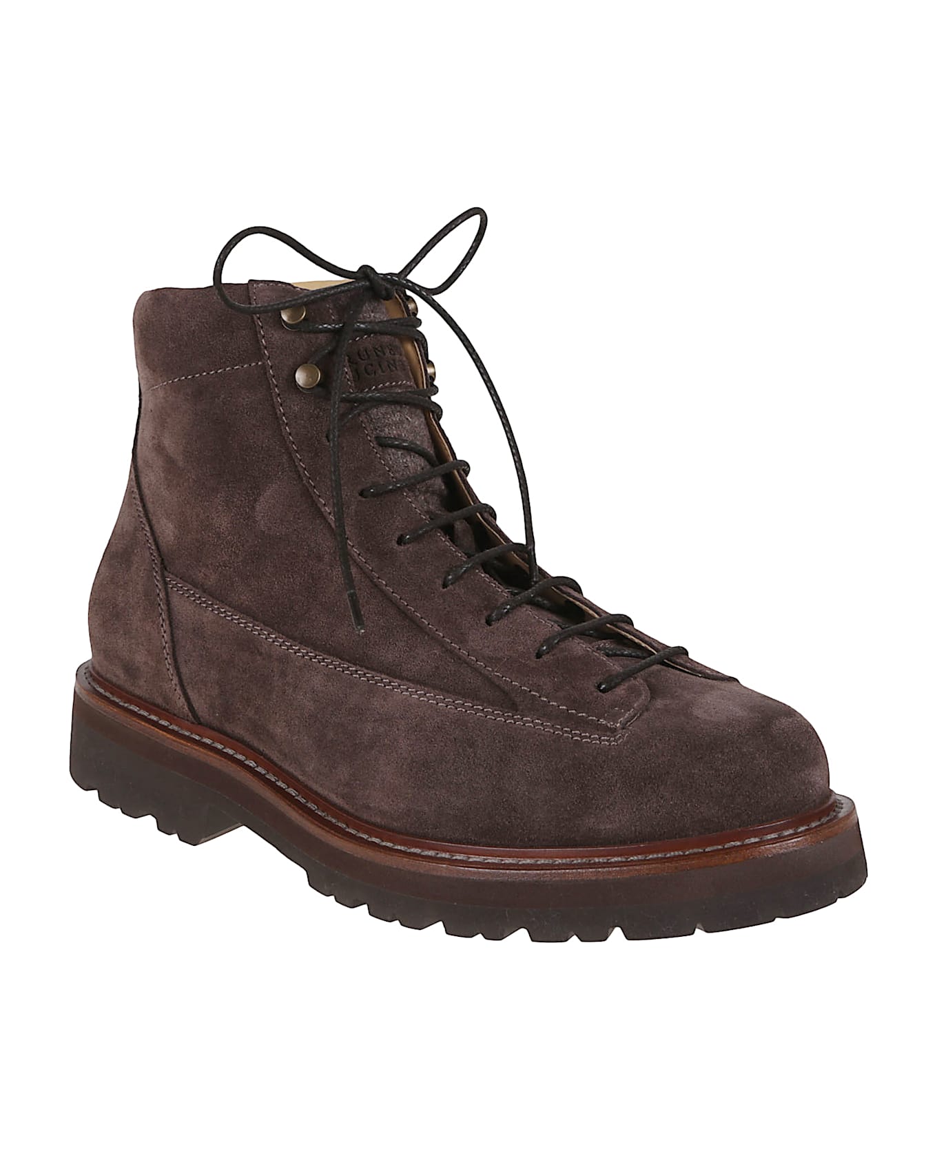 Brunello Cucinelli Pair Of Ankle Boots - Brown