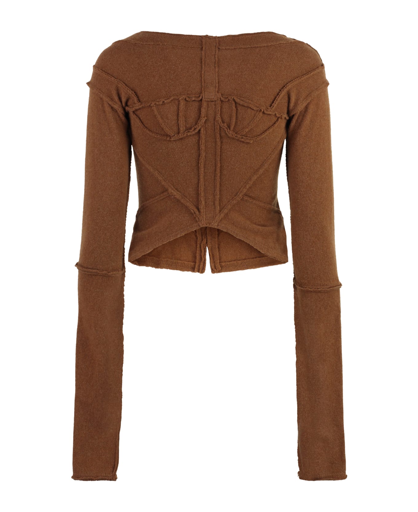 Talia Byre Wool And Cashmere Cardigan - Camel