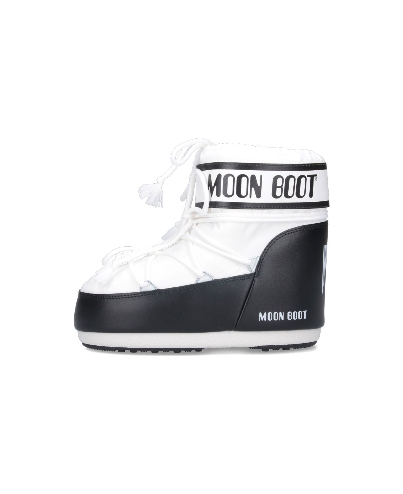 Moon Boot 
icon Low
 Padded Ankle Boots - Bianco