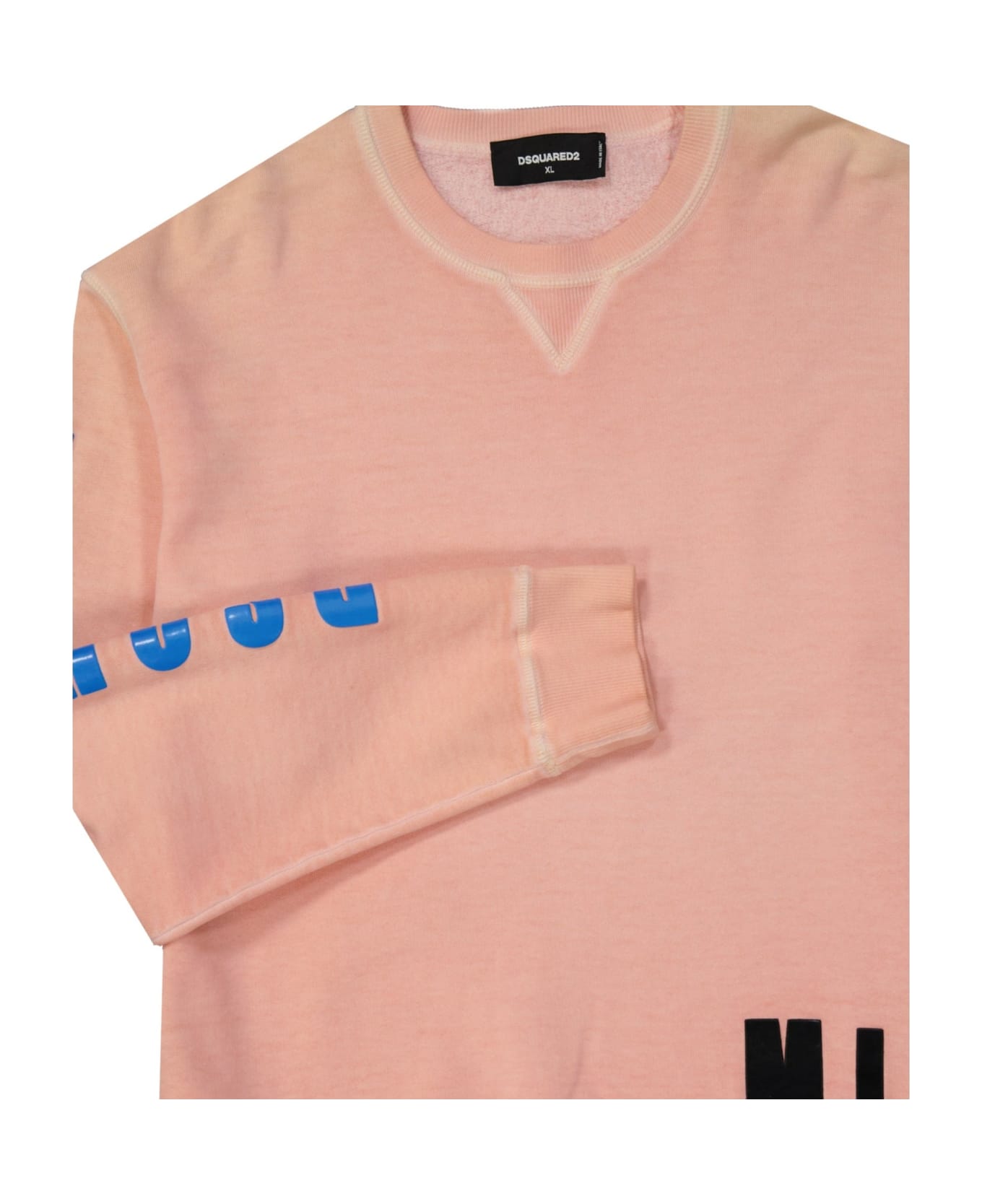 Dsquared2 Cotton Sweatshirt - Coral