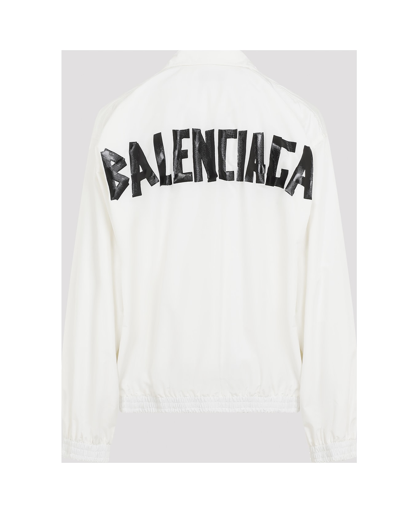 Balenciaga Medium Fit Tracksuit Jacket - White