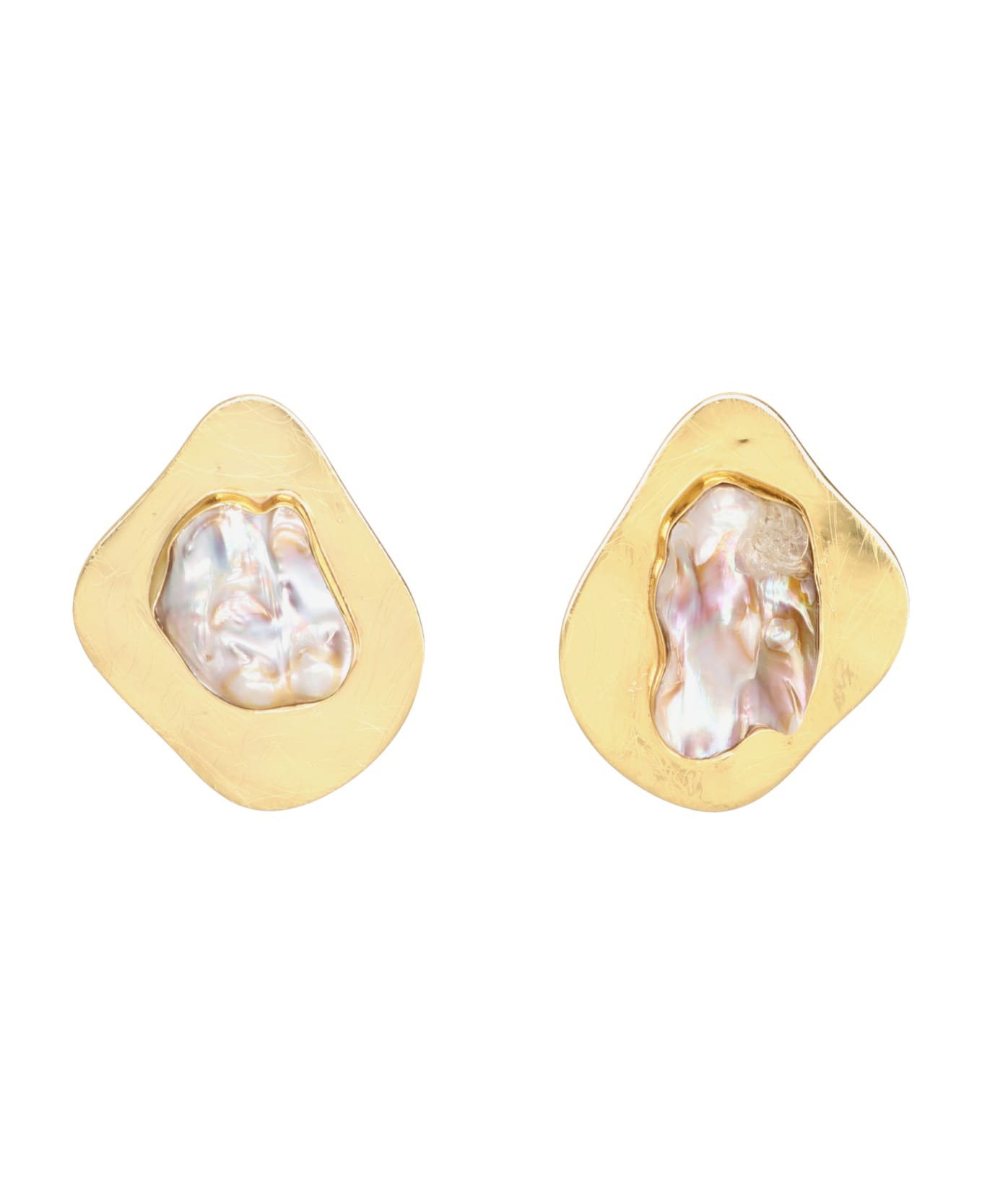 Liya 'pearl' Earrings - Gold